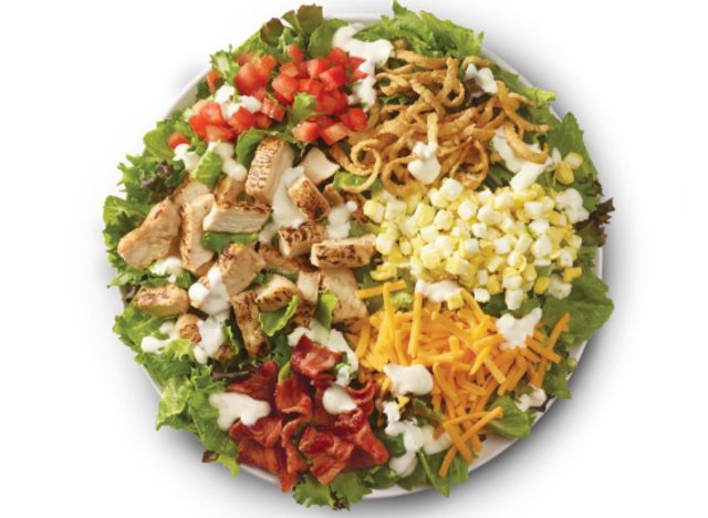 Wendy's Cobb salad bar