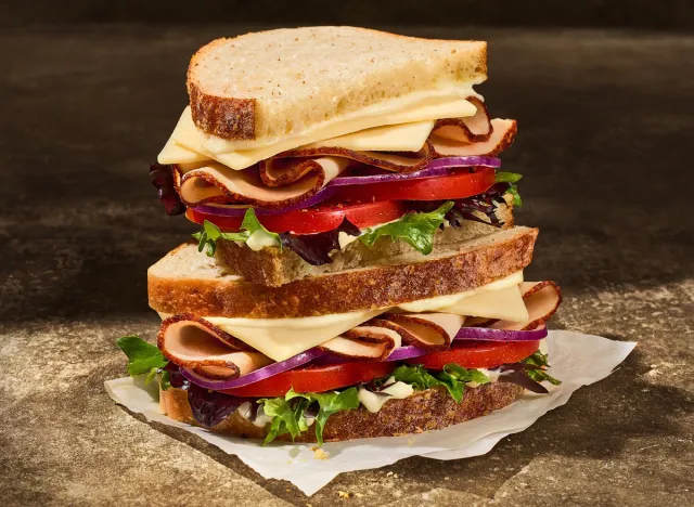 Panera Turkey & Cheddar Sandwich